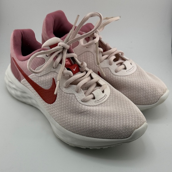 Nike Renew Run 2 Women’s Running Shoes Pink/Red – Size 6.5 - Picture 1 of 7